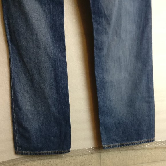 Levis WOMENS 516 BOOTCUT "9 Long" CLASSIC BLUE JEANS, BRAND NEW with Measurement - Picture 3 of 8